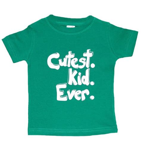 Cutest Kid Ever Funny Kids Cute T Shirt Boys By Thekidsnextdoor 1600