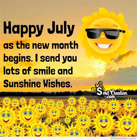 Happy July Wishes