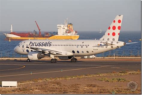 Oo Snh Brussels Airlines Airbus A320 214 Lanzarote Spotter