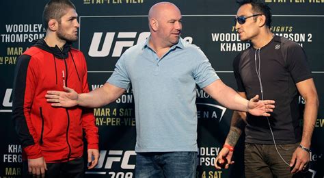 With khabib nurmagomedov now unable to travel, tony ferguson is left without an opponent for his scheduled fight at ufc 249. Dana White: Tony Ferguson vs. Khabib Nurmagomedov set for ...