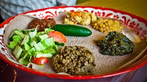 Finely chop the onion by hand or in a food processor or mini chopper. Vegetarian Ethiopian food. It's very yummy. I eat ...