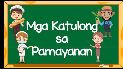 Learn With Kinder Mga Katulong Sa Pamayanan Part I Youtube