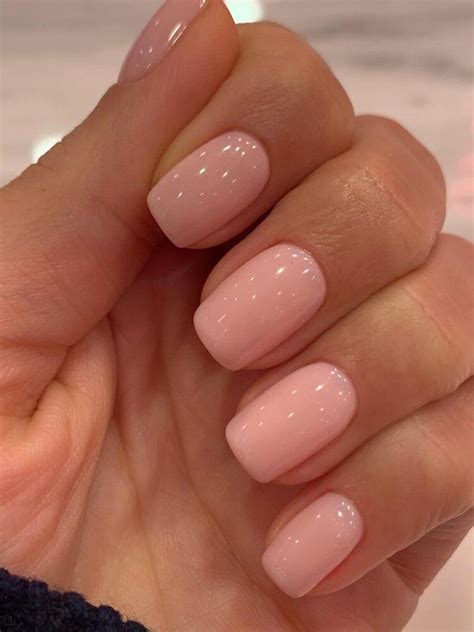 Untitled In Natural Nails Pastel Nails Short Acrylic Nails