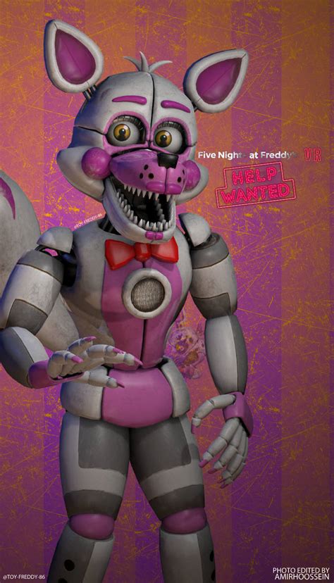 Funtime Foxy Fnaf Vr Help Wanted By Toy Freddy 86 On Deviantart