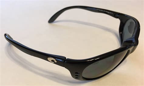Costa Del Mar Stringer Sunglasses Black Frame Polarized Gray Lens