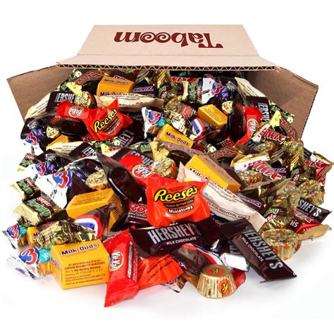Buy Taboom Valentines Bulk Chocolate Individually Wrapped 5 Lb Box Candy Variety Pack With