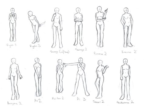Character Poses Character Poses Anime Poses Anime Poses Reference