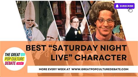 GPCD Best Saturday Night Live Character YouTube
