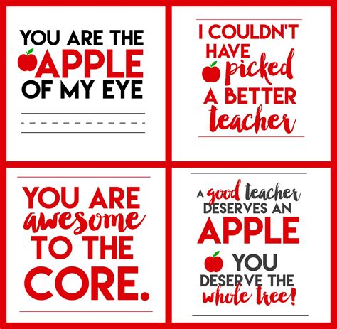 Teacher Appreciation Apple Printables Printable Word Searches