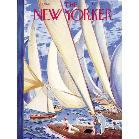 Пъзел The New Yorker 09 07 1949 Regatta Yachts 1000 Парчета The New