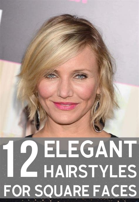 Be sure to ask your hair stylist to take out weight in bulky areas, and add face framing layers if you feel like you need shorter hair around the face. though wigs are definitely. 12 Elegant Hairstyles for Square Faces (With images ...