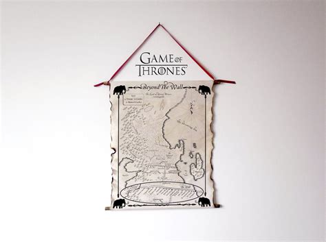 Beyond The Wall Map Game Of Thrones Westeros Map Essos Map A Song Of