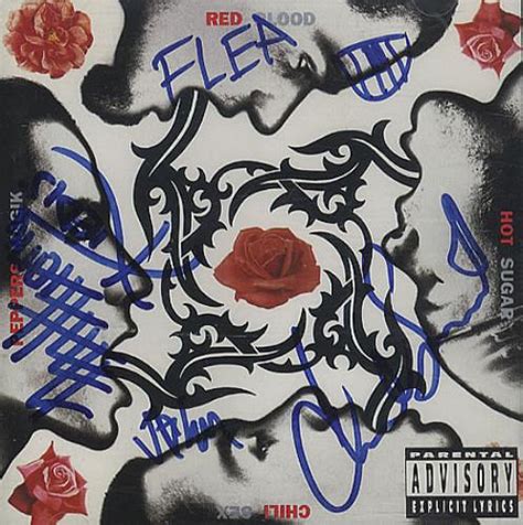 Red Hot Chili Peppers Blood Sugar Sex Magik Fully Autographed Us Cd