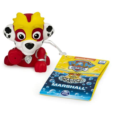 Paw Patrol Mighty Pups Charged Up Marshall Bath Squirter