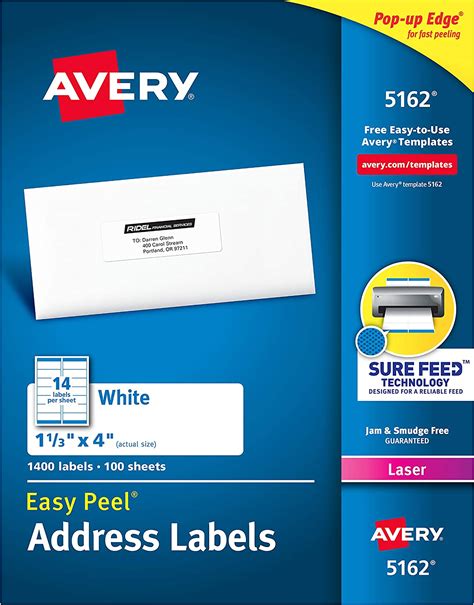 Avery 8162 Label Template