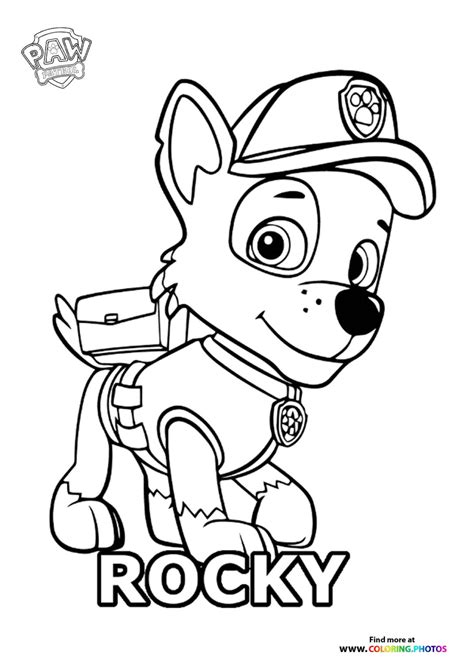 Paw Patrol: The Movie coloring pages for kids | Free print or download