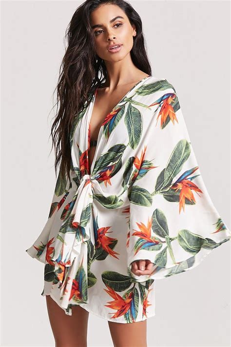 tropical floral swim cover up forever21 swimsuit cover ups swimsuit cover swimwear cover