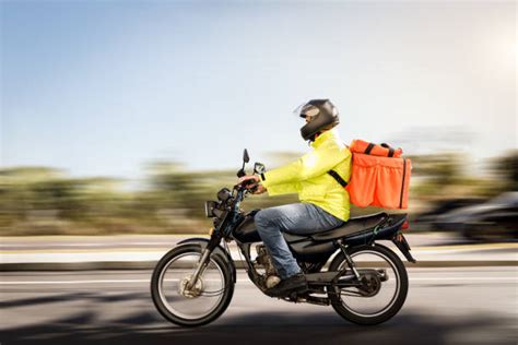 Delivery Motorcycle Stock Photos Pictures And Royalty Free Images Istock
