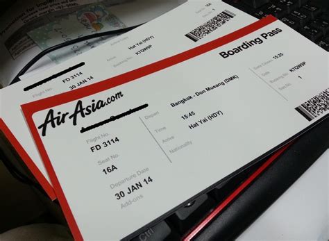 If you misplace your boarding pass you can always reprint one at the airport. Boarding Pass แอร์เอเชีย แบบใหม่ - Pantip