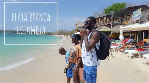 Playa Blanca Cartagena Colombia What A Beach Youtube
