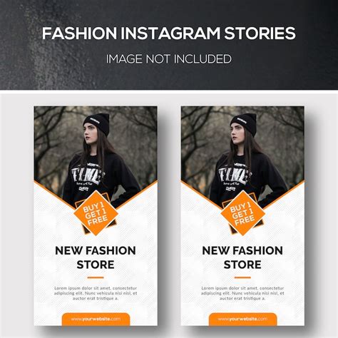 Premium Psd Fashion Instagram Stories
