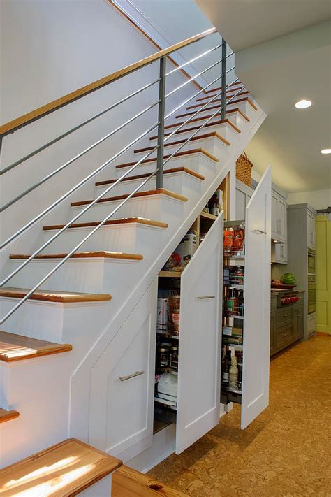 Turn The Space Under The Stairs Into A Fabulous Pantry 21 Unique