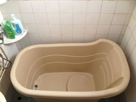 Kelixu foldable bathtub soaking bathing tub, blue #5. portable tub for in the shower | Interior de furgoneta ...