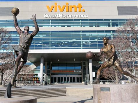 Utah jazz fans get ready for the philips arena because as part of her upcoming tour utah jazz will be playing the atlanta, ga on friday, may 21st. Vivint Smart Home Arena - Utah Jazz | Stadium Journey