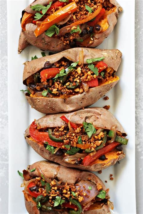 If making, you could also roast your chickpeas at this. Vegan Stuffed Sweet Potatoes | Recipe in 2020 | Vegan ...