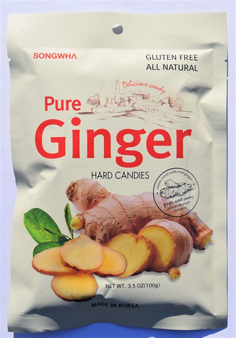 Amber Rock Ginger Candy 4 Pack Grocery And Gourmet Food