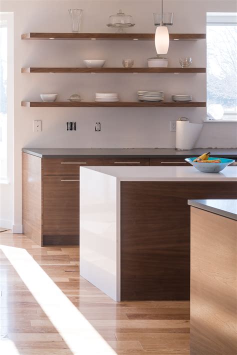 Duncan Kitchen Design Walnut Quartz Modern 9666 Labra Designbuild