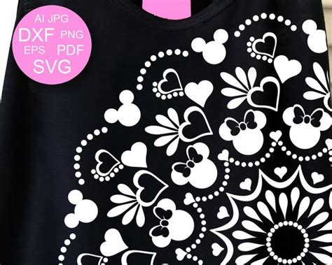 Free Free Mandala Mickey Svg 472 SVG PNG EPS DXF File