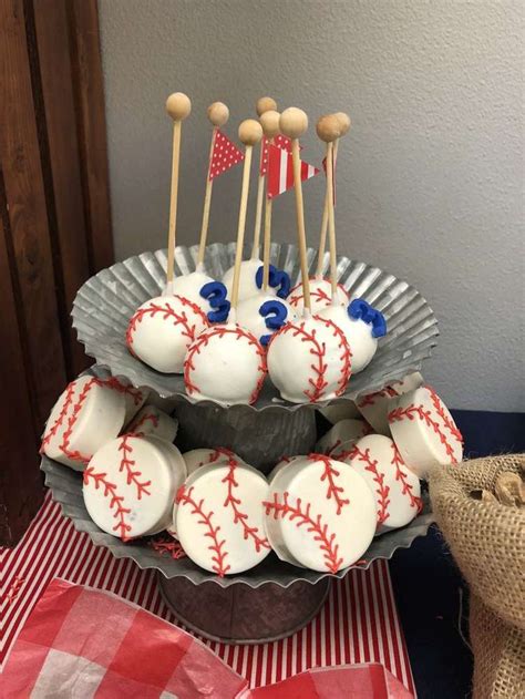 Baseball Birthday Party Ideas Photo 5 Of 10 Baseball Theme Birthday