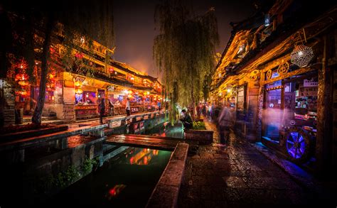 Night In Lijiang China Most Beautiful Picture