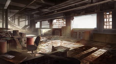 Abandoned Office Unreal 4 — Polycount
