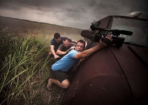 Tibor Nemeth Photographer This Photograph Is Of Storm Chasers Reed Timmer Chris Chittick And