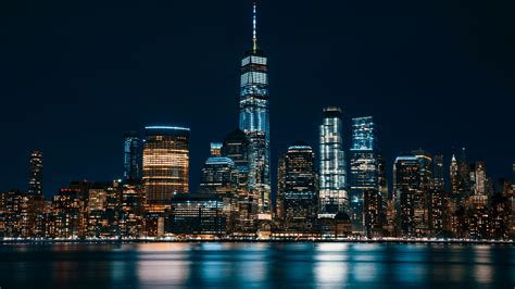 Enjoy and share your favorite beautiful hd wallpapers and background images. Jersey City Night Cityscape 4K 8K Wallpapers | HD ...