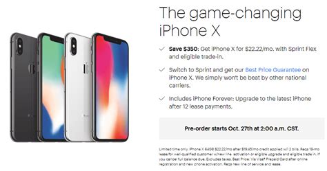 Sprint Iphone X Promo Lightshed Partners