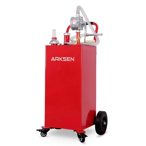Buy Arksen 30 Gallon Portable Caddy Fuel Storage Tank Large Oline
