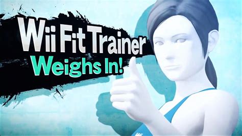 Wii Fit Trainer Trailer Super Smash Bros Youtube