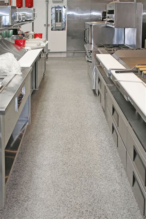 Epoxy as your commercial kitchen flooring will give you an incredibly durable floor. The installation is fast and easy. And because we use only ...