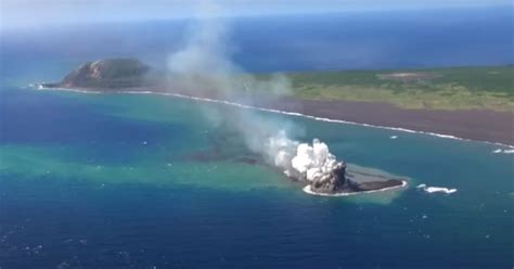 Se Crea Una Nueva Isla En Japón Tras Erupción Volcánica Submarina