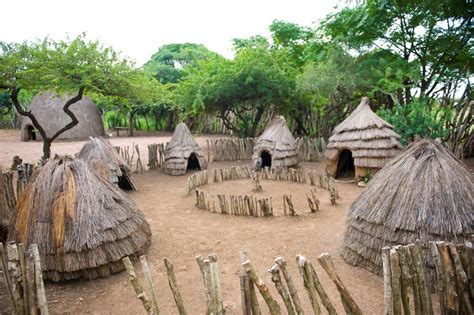 Zulu Cultural Village Adjacent To Zulu Nyala