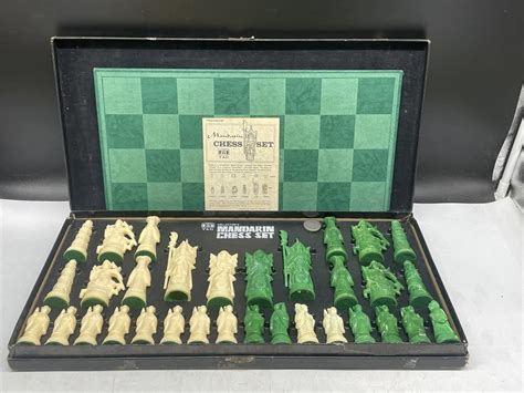Urban Auctions Vintage Chinese Chess Set