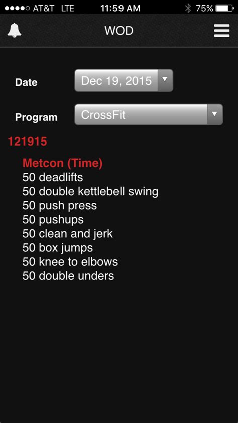 Pin By Marisa Caballero On Love My Body Crossfit Workout Program