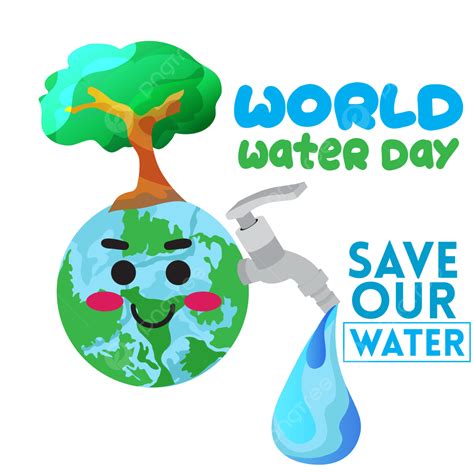 Save Water Day Vector Hd Images Save Our Water Illustration For Earth