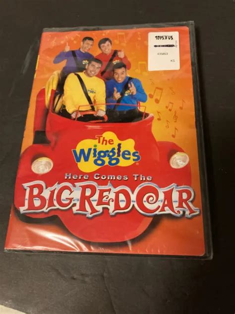 The Wiggles Here Comes Big Red Car Dvd 2006 Rare Oop Brand New