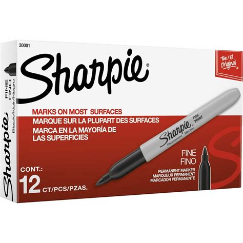Sharpie Pen Style Permanent Marker Markers Dry Erase Newell Brands