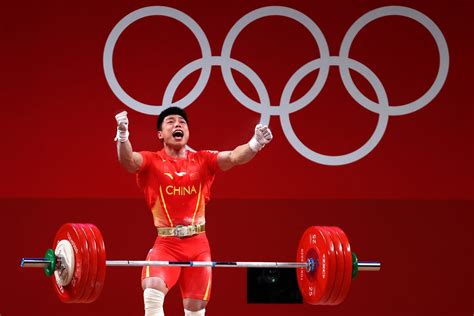Olympics Weightlifting Chinas Chen And Li Win Gold