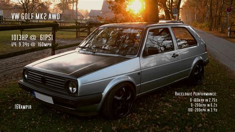 1000 Hp Golf 2 With Dsg And 4motion Autoevolution